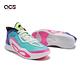 Nike 籃球鞋 Jordan Tatum 1 GS Wave Runner 藍 紫 粉紅 女鞋 大童 FV0172-400 product thumbnail 8
