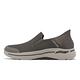 Skechers 休閒鞋 Go Walk Arch Fit Slip-Ins 瞬穿科技 男鞋 咖啡棕 健走鞋 套入式 透氣 支撐 216259TPE product thumbnail 3