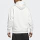 adidas 上衣 男款 長袖上衣 帽T 運動 三葉草 滑板 亞規 SHMOO LOGO HOOD 白 HS3052 product thumbnail 3