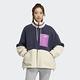 ADIDAS ORIGINALS SHORT SHERPA JK三葉草 女 仿羊羔絨外套-藍白-HR3455 product thumbnail 2