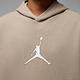 Nike 帽T Jordan Flight MVP 男款 米白 白 內刷毛 寬鬆 飛人LOGO 連帽上衣 FN6353-244 product thumbnail 7