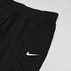 Nike 長褲 Essential Fleece Pants 女款 NSW 刷毛 寬鬆 鬆緊帶 縮口褲 黑 白 BV4090-010 product thumbnail 8