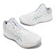 Asics 籃球鞋 Nova Flow 2 男鞋 白 灰藍 中筒 亞瑟膠 穩定 支撐 亞瑟士 1063A071100 product thumbnail 8