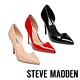 STEVE MADDEN-DREA 鏡面尖頭側空高跟鞋-鏡黑 product thumbnail 6