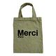 [時時樂限定] MERCI Merci Paris Tote Bag 棉質迷你托特包 三色可選 product thumbnail 8