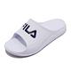 Fila 拖鞋 Plumpy Slide 白 藍 男鞋 防水 輕便 經典 基本款 斐樂 4S334W113 product thumbnail 2