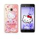 三麗鷗授權 Hello Kitty HTC U Play 空壓氣墊保護殼(玫瑰kitty) product thumbnail 2