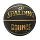 SPALDING 斯伯丁 NBA Bounce 合成皮 7號籃球 黑金 product thumbnail 2