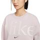 【NIKE】 AS W NSW PHNX FLC OS LOGO CREW 圓領長袖T恤 女 - FN3655019 product thumbnail 3