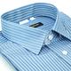 金安德森 藍色條紋窄版長袖襯衫fast product thumbnail 2