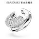 SWAROVSKI 施華洛世奇 Dextera 耳骨夾 白色, 鍍白金色 product thumbnail 4