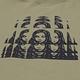 X-girl PSYCHEDELIC FACE CREW SWEAT TOP大學T-橄欖綠 product thumbnail 4