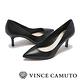 Vince Camuto 真皮質感尖頭中跟鞋-黑色 product thumbnail 6