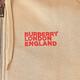 BURBERRY紅字LOGO背面LOVE字設計純棉拉鍊抽繩連帽長袖外套(米白x石榴紅) product thumbnail 6