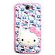 SANRIO HELLO KITTY SAMSUNG NOTE2可插卡手機軟殼 product thumbnail 2