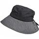 DAKS 日本製抗UV科技纖維格紋造型側邊蝴蝶結格紋LOGO造型帽(黑灰) product thumbnail 2
