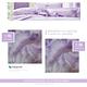 貝兒居家寢飾生活館 100%天絲七件式兩用被床罩組 加大雙人 卉影紫 product thumbnail 3