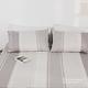絲薇諾 MIT精梳純棉 布里特-灰 單人加大3.5尺 二件式-床包枕套組 product thumbnail 8