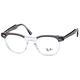 RAY BAN 光學眼鏡(灰黑+透明色)RB5398-8111 product thumbnail 5