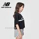 【New Balance】品牌短版短袖T_女性_黑色_AWT11508BK product thumbnail 4