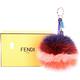 FENDI Pompon 彩色拼接狐狸毛球吊飾(展示品) product thumbnail 4