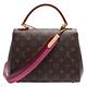 LV M42738 經典Monogram CLUNY BB雙色背帶手提/肩背包 product thumbnail 4