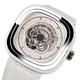 SEVENFRIDAY P1B-2 2016夏季限定自動上鍊機械錶-白/47mm product thumbnail 4