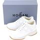 HOGAN Interactive H LOGO後增高綁帶皮革休閒鞋(白色) product thumbnail 5
