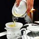 【小倉Ogula】12頭白瓷茶具組 杯盤組 加厚不鏽鋼茶盤 功夫茶具 茶道 儲水茶盤 product thumbnail 4