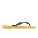 Havaianas 拖鞋 Brasil Logo Flip Flops 男鞋 黃 綠 巴西 國旗 夾腳拖 人字拖 哈瓦仕 41108501740U product thumbnail 4