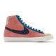 Nike 休閒鞋 Blazer Mid 77 運動 男鞋 海外限定 復古 麂皮 色塊拼接 穿搭 粉 藍 DC9179664 product thumbnail 3