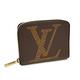 Louis Vuitton M69354 大字母LOGO圖騰拉鍊卡夾零錢包(棕色) product thumbnail 2