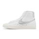 Nike 休閒鞋 Wmns Blazer Mid 77 ESS 女鞋 白 銀 小白鞋 高筒 皮革 DQ7574-100 product thumbnail 2
