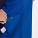 【Lynx Golf】男款防潑水隱形拉鍊胸袋設計長袖薄外套-藍色 product thumbnail 5