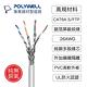 POLYWELL CAT6A 超高速乙太網路線 S/FTP 10Gbps 2M product thumbnail 6