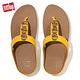 【FitFlop】FINO CRYSTAL LOCK TOE-POST SANDALS 寶石裝飾夾腳涼鞋-女(夕陽黃) product thumbnail 4