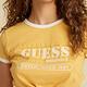 GUESS-女裝-ORIGINALS系美式網格LOGO短T-黃 原價1290 product thumbnail 6