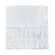 素色緞紋方巾-33x34cm-12條x1包-純淨白 product thumbnail 2