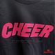 BRAPPERS 女款 CHEER印花寬T-黑 product thumbnail 4