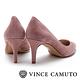 Vince Camuto 都會風尚 原色尖頭曲線高跟鞋-絨粉 product thumbnail 4