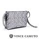 Vince Camuto 幾何菱格金屬鍊肩背包-銀色 product thumbnail 2