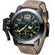 GRAHAM Chronofighter Oversize 左冠計時機械腕錶-咖啡/46mm product thumbnail 2