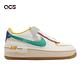 Nike 休閒鞋 Wmns AF1 Shadow 女鞋 白 綠 紅 膠底 拼接 解構 夏日 厚底 CI0919-118 product thumbnail 6