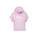 FILA 女抗UV吸濕排汗短袖圓領連帽T恤-紫色 5TEY-1315-PL product thumbnail 2