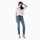 Levis 女款 Skinny 高腰排釦牛仔長褲 彈性布料 product thumbnail 3