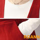 圓領T恤+V領毛呢背心裙套裝 (共二色)-ROANN product thumbnail 5