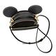 COACH DISNEY黑色全皮MICKEY耳朵造型雙層手提/斜背包 product thumbnail 6