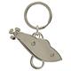 PRADA 金屬精緻遊艇設計鑰匙圈吊飾(銀) product thumbnail 3