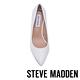 STEVE MADDEN-LILLIE 品牌經典素面尖頭高跟鞋-白色 product thumbnail 6