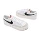 Nike 休閒鞋 Blazer Low Platform 女鞋 經典款 厚底 舒適 簡約 增高 球鞋穿搭 白 黑 DJ0292101 product thumbnail 7